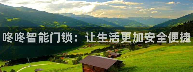 开丰娱乐趣 7O935：咚咚智能门锁：让生活更加安全便捷