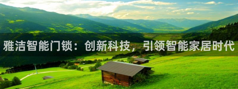 开丰娱乐注册：雅洁智能门锁：创新科技，引领智能家居时代