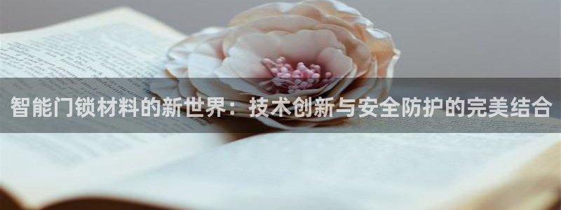 开丰娱乐登入地址查询：智能门锁材料的新世界：技术创新与安全防