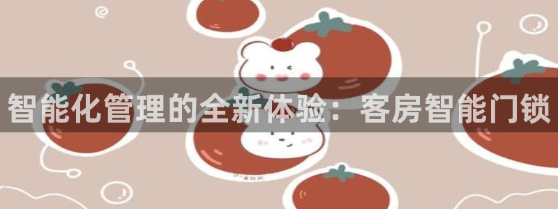 开丰娱乐网站官网首页：智能化管理的全新体验：客房智能门锁