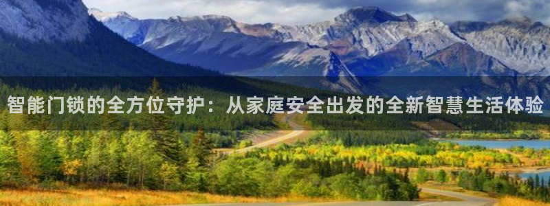 开丰娱乐予 7O935：智能门锁的全方位守护：从家庭安全出发