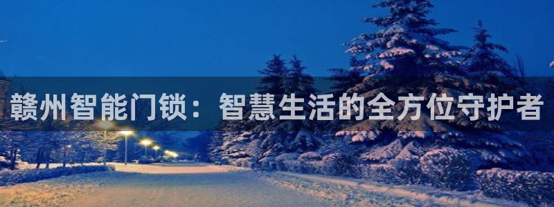 开丰娱乐官网招聘：赣州智能门锁：智慧生活的全方位守护者