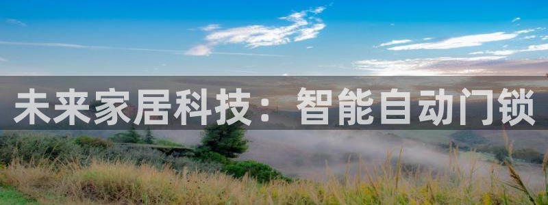 开丰娱乐注册电7O777：未来家居科技：智能自动门锁