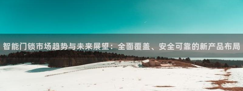 开丰娱乐主管家去判官333OO：智能门锁市场趋势与未来展望：